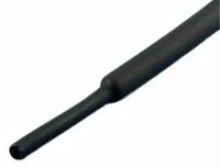10шт х10см/уп, Трубка термоусаживаемая клеевая (3:1) 4.80/1.60 мм, черная, DF-TTK-048-016-BK-10X10CM