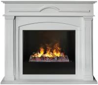 Каминокомплект RealFlame Mirra 26 WT 3D Cassette 630 + Black вставка