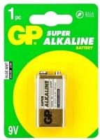 Батарейка GP Green Cell 9V Крона, в упаковке: 1 шт