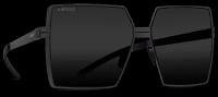 Титановые солнцезащитные очки GRESSO Arabella - квадратные / черные