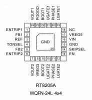 Микросхема RT8205AGQW CJ=