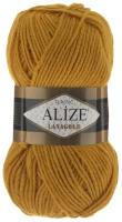 Пряжа Alize Lanagold, 49 % шерсть, 51 % акрил, 100 г, 240 м, 5 шт., 645 горчичный