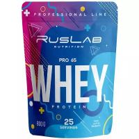 Протеин сывороточный WHEY PRO 65, белковый коктейль (800 гр), вкус ванильное мороженое