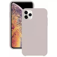 Силиконовый чехол для Apple iPhone 11 Pro Max / Защитный чехол для мобильного телефона Эпл Айфон 11 Про Макс с покрытием Софт Тач / Защитный силикон кейс для смартфона / Премиум покрытие Soft touch (Галька)