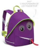 Современный светящийся детский рюкзак для дошкольника: технологичный и безопасный RK-075-1/2