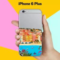 Силиконовый чехол на Apple iPhone 6 Plus Пляж / для Эпл Айфон 6 Плюс