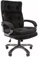 Компьютерное кресло Chairman 442 для руководителя, обивка: текстиль, цвет: черный
