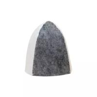 Добропаровъ Банная шапка Классическая 24 см 36 см 1 см 0.05 кг белый/серый