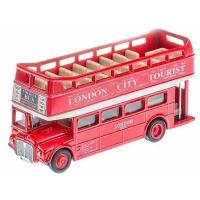 Модель двухэтажного автобуса London Bus открытый Welly (Велли)