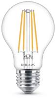 Лампа светодиодная Philips LEDClassic 6-60W, E27, A60, 60 Вт, 3000 К