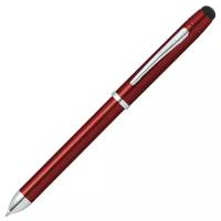 Многофункциональная ручка Cross Tech3+. Цвет - красный