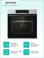 Духовой шкаф Электрический Gorenje BOB6737E01X нержавеющая сталь/черный