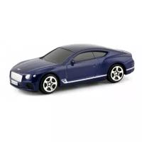 Металлический транспорт Автоград Машина металлическая BENTLEY CONTINENTAL GT, 1:64, цвет синий