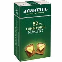 Масло сливочное Аланталь Традиционное 82.5%, 180г