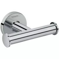 Крючок hansgrohe Logis Universal двойной 41725000, хром