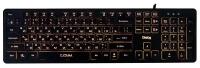 Клавиатура Dialog KK-ML17U, мембранная, проводная, USB, черный (KK-ML17U BLACK)