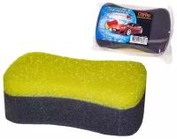 Губка Garde для мытья автомобиля с сеткой для удаления налета и насекомых 170х108х53мм GP1590