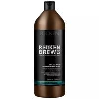 Redken шампунь Brews Mint тонизирующий и освежающий для укрепления волос и кожи головы