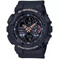 Наручные часы CASIO G-Shock GMA-S140-1A, серый, черный