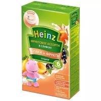 Каша Heinz молочный, пудинг, фруктовое ассорти в сливках, с 6 месяцев, 200 г