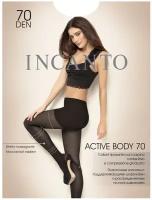 Поддерживающие колготки с шортиками Incanto ACTIVE BODY 70, размер 3, цвет Черный