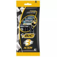 Бритвенный станок Bic 3 Action, 4 шт