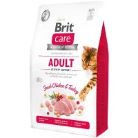 Сухой корм для кошек Brit Care Adult беззерновой, гипоаллергенный, с курицей и индейкой