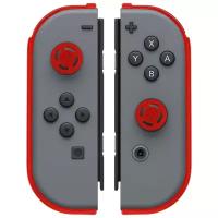 Pdp Набор аксессуаров Armor Guards 2 Pack для контроллеров Joy Con, красный/черный