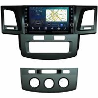 Магнитола R320 Toyota Hilux VII, Fortuner I 2005-2015 - Android 12 - Процессор 8 ядерный - Память 2+32Gb - CarPlay - QLED - DSP 36 полос - 4G(Sim)