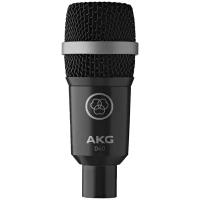 AKG D40 микрофон для духовых, барабанов, перкуссии и гитарных комбо динамический кардиоидный, разъём XLR, частотный диапазон 50-20000Гц, чувствительность 2,5мВ/Па, импеданс 200Ом, рекомендованная нагрузка 2000Ом, в комплекте чехол и адаптер H440, цвет тё