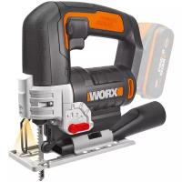 Аккумуляторный электролобзик Worx WX543.9 0 коробка, 20 Вт, без аккумулятора