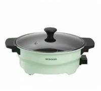 Сковорода электрическая QCOOKER Multi Functional Household Hot Pot Light Green (CR-HG03)