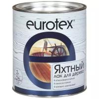 Лак яхтный EUROTEX Яхтный глянцевый алкидно-уретановый бесцветный 2 л