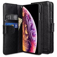 Кожаный чехол книжка Melkco для Apple iPhone 11 - Wallet Book Type, черный