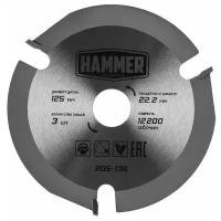 Пильный диск Hammer 205-136 125х22.2 мм