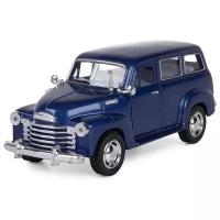 Внедорожник Serinity Toys Chevrolet Suburban (5006DKT) 1:36, 12 см, синий