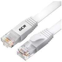 Патч-корд GCR RJ-45(M) - RJ-45 (M) (GCR-LNC65), 0.15 м, белый