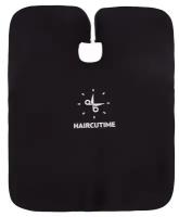 Пеньюар парикмахерский «#HAIRСUTIME», цвет чёрный