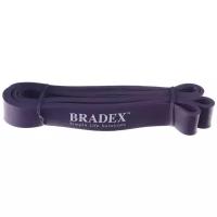 Резинка для фитнеса BRADEX SF 0195 208 х 3.2 см 36 кг фиолетовый