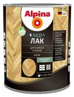 Alpina Aqua / Альпина Аква паркетный лак 2,5 л. шелковисто-матовый на водной основе