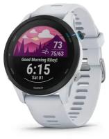 Умные часы Garmin Forerunner 255 Music Wi-Fi, белый камень