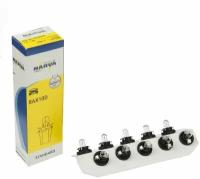 Лампа Накаливания Приборной Панели Bax10d B8.5d Plastic Base Lamps Black 12v 1,2w Картон 10 Шт (Цена Narva арт. 17035