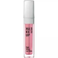 Make Up Factory Блеск для губ с эффектом влажных губ High Shine Lip Gloss тон 45, радужная роза, 6.5мл