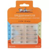 Набор предохранителей 10 шт. Airline AFU-T-06