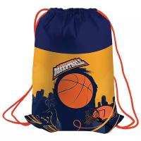 Berlingo Мешок для обуви Basketball MS09228, синий/желтый