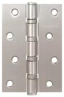 Универсальная дверная петля Punto IN4100U PN 2 шт (4BB 100 x 70 x 2,5) матовый никель для межкомнатных дверей (Врезная карточная петля, навесы)