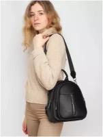 Маленькая женская сумка-рюкзак «Адель Small» 1537 Black