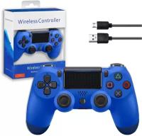 Беспроводной джойстик Геймпад WIRELESS CONTROLLER для пк телефона джойстик/BLUEСИНИЙ