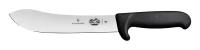 Кухонные ножи и ножницы VICTORINOX Нож кухонный Victorinox Butchers Safety Nose (5.7403.20L) стальной разделочный лезв.200мм черный блистер