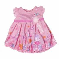 Zapf Creation Платье для куклы Baby Born 43 см розовое 822111-2